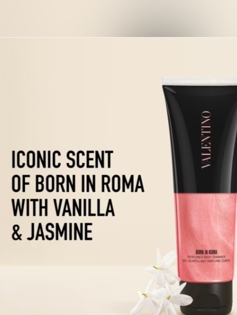 Valentino Born In Roma Perfumed Body Shimmer 4.2 oz NIB & SEALED! $65 MSRP - Picture 3 of 6